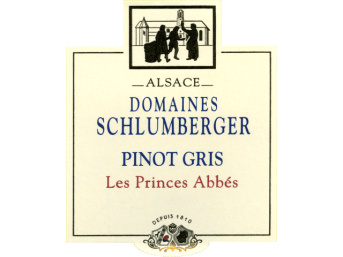 Domaines Schlumberger Pinot Gris Alsace Les Princes Abbes 2010
