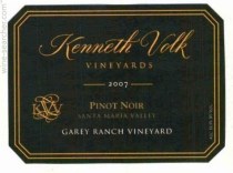 2007 Kenneth Volk "Garey Vineyard" Pinot Noir