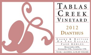 2012 Tablas Creek "Dianthus" Rose'