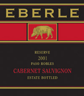 Eberle Reserve Cabernet Sauvignon Estate Bottled