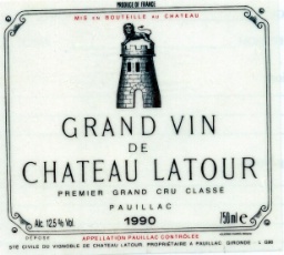 1990 Grand Vin de Chateau Latour