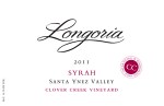 2011 Longoria Syrah Clover Creek Vineyard