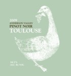 2009 Toulouse Pinot Noir Anderson Valley