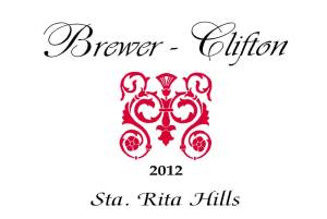 Brewer-Clifton Pinot Noir Sta. Rita Hills 2012