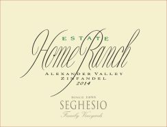 Seghesio Home Ranch Zinfandel