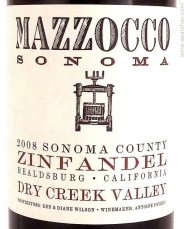 Mazzocco Zinfandel Dry Creek Valley
