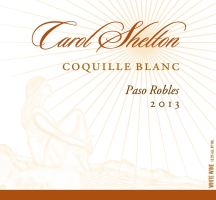 2013 Carol Shelton "Coquille Blanc"