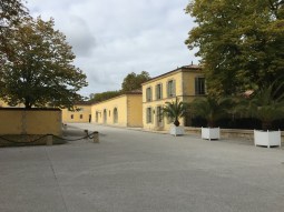 Chateau Margaux wine production buildings